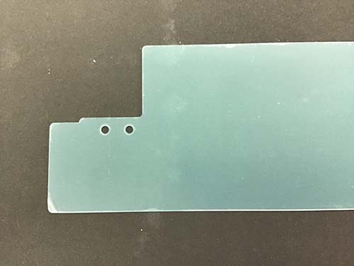 プレス技術を用いて防水シートを作成